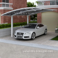 2015 home design strong aluminium canopy carport with solid polycarbonate sheet